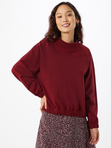 Degree Sweatshirt in Rot: predná strana