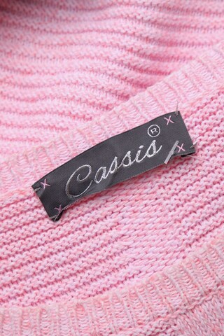 Cassis Baumwoll-Pullover L in Beige