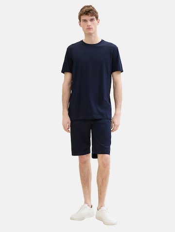 TOM TAILOR Regular Shorts in Blau