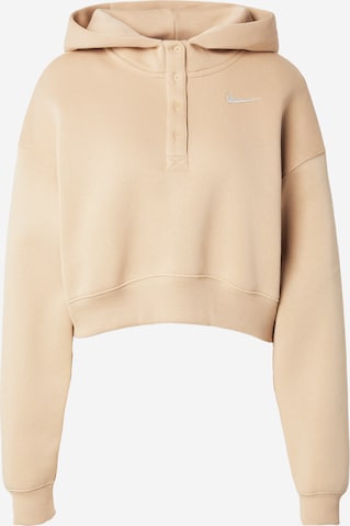 bēšs Nike Sportswear Sportisks džemperis 'PHNX FLC': no priekšpuses