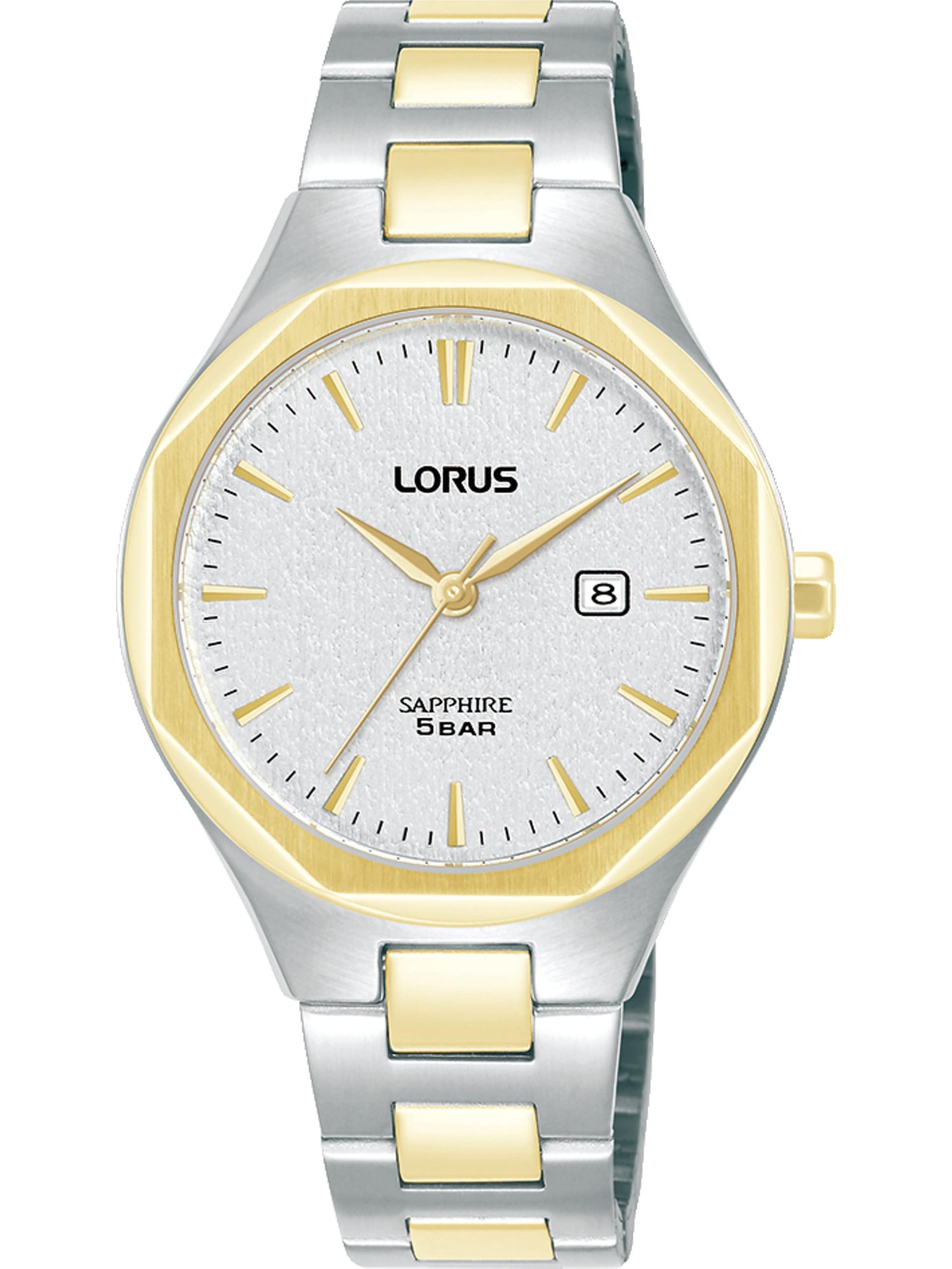 LORUS Analog Watch in Silver: front