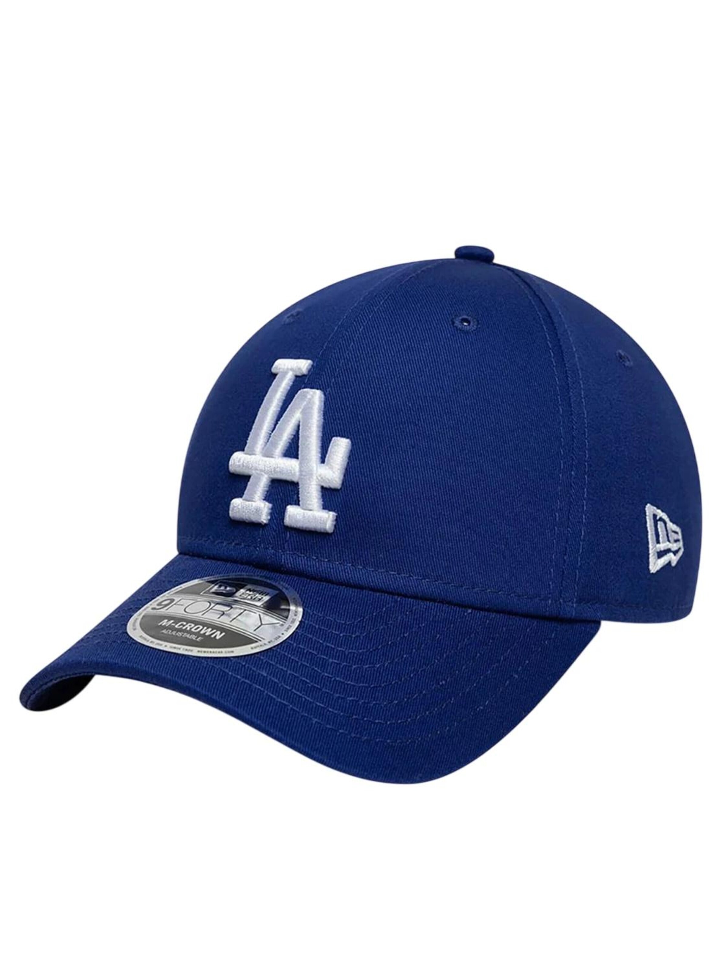 NEW ERA Cap '9FORTY MLB Los Angeles Dodgers Side Script'‌‌‌‌‌‌‌‌‌ in Blau