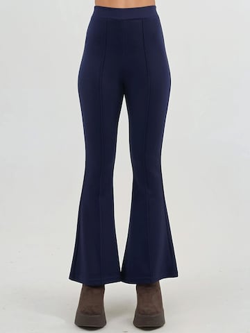 Hiccup - Flared Calças em azul: frente