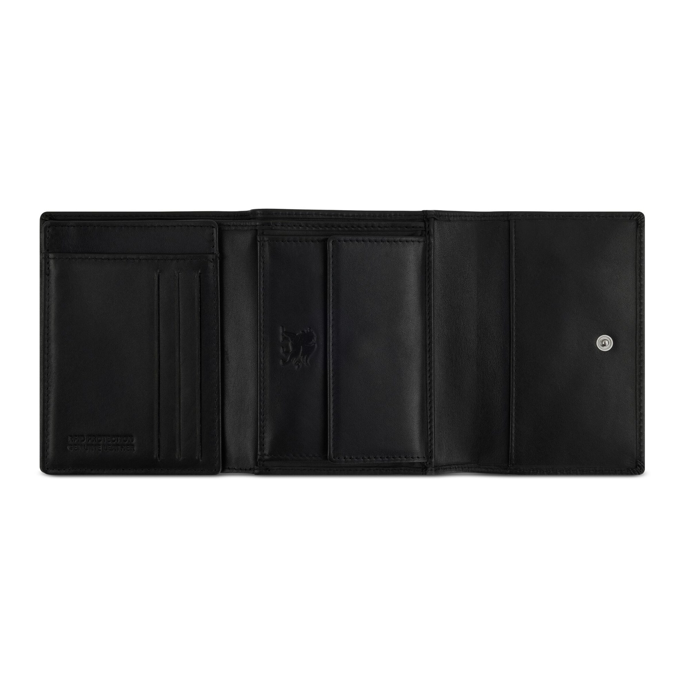 mano Portemonnee 'Don Andrea' in Zwart