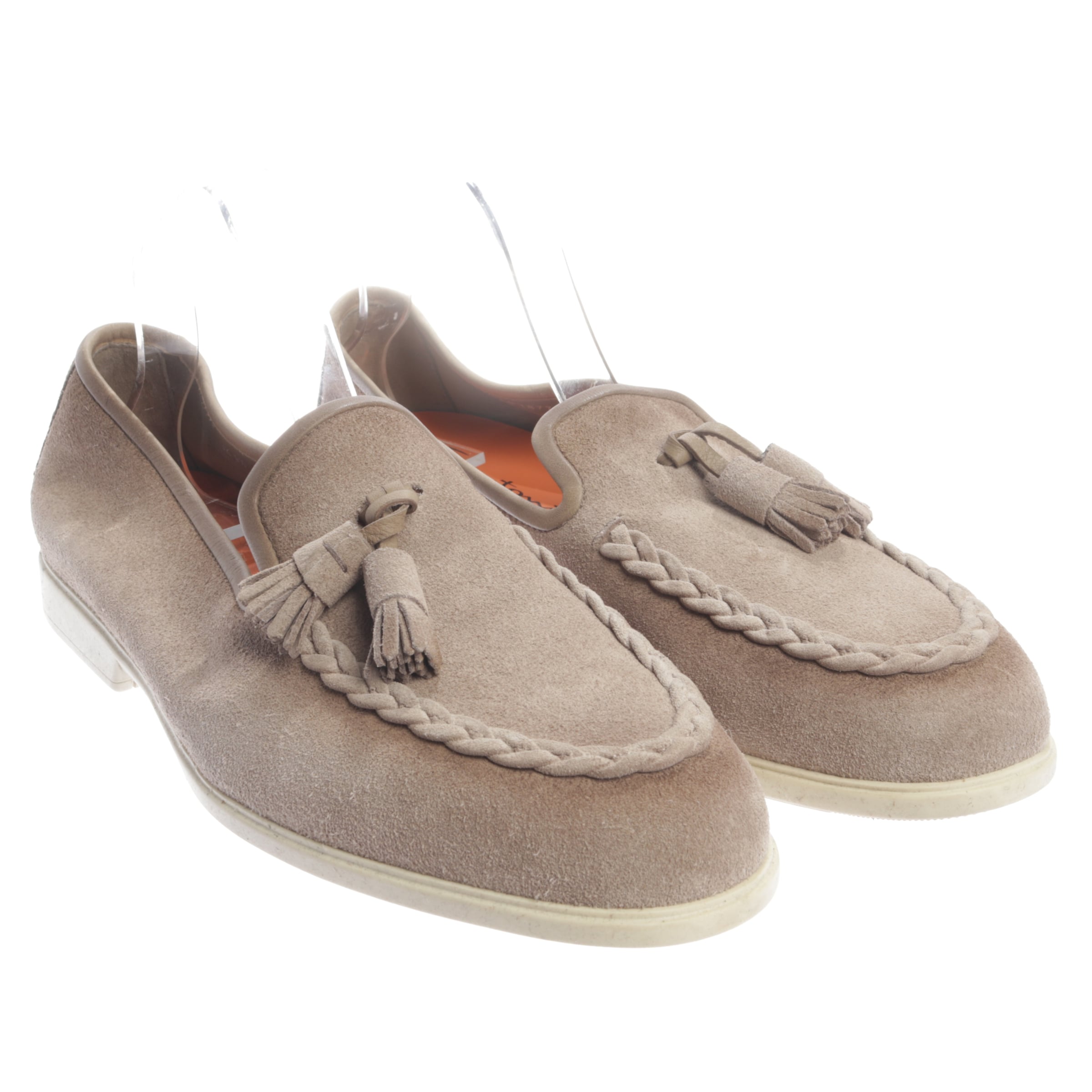 Santoni Flats & Loafers in 44,5 in Brown: front