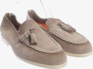 Santoni Halbschuhe 44,5 in Braun: Vorderseite