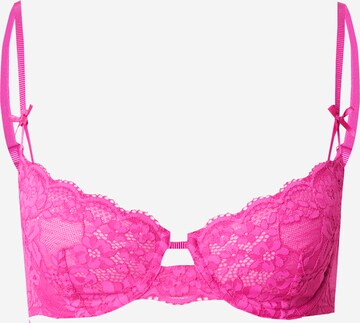 Lindex Bustier BH 'Wire Iris' in Pink: predná strana