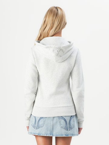 HOLLISTER Ζακέτα φούτερ σε γκρι