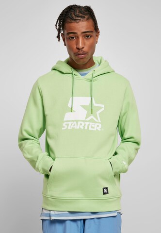 Starter Black Label Regular Sweatshirt in Green: front