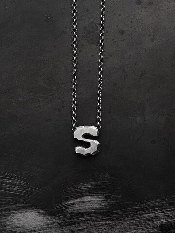 REYTEL Αλυσίδα 'Letter S' σε ασημί