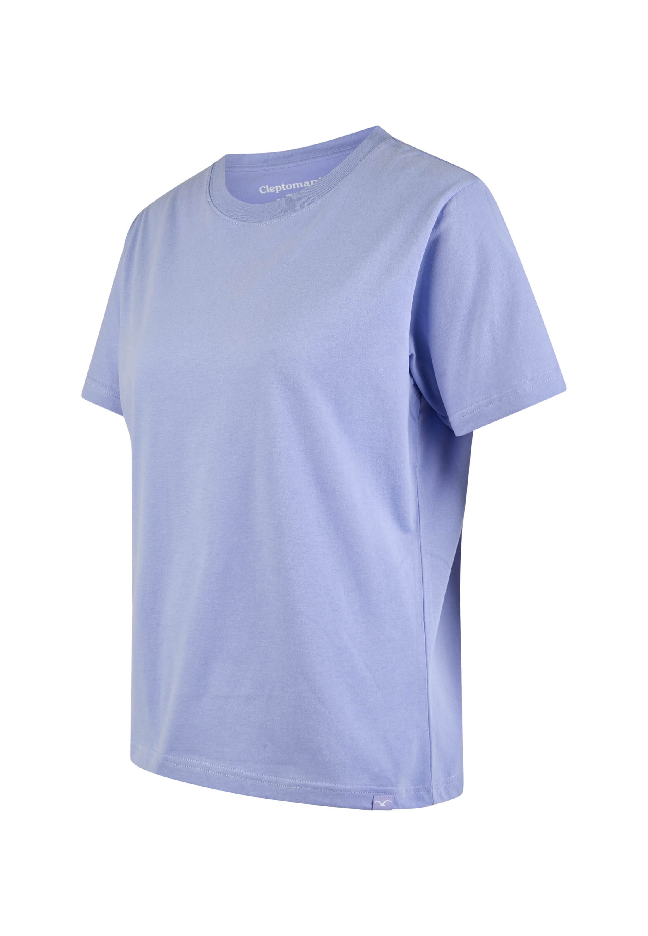 Cleptomanicx T-Shirt 'Basic Tee Ligull' in Lila