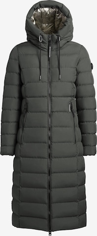 khujo Wintermantel 'Simmie-YM' in Grün: Vorderseite