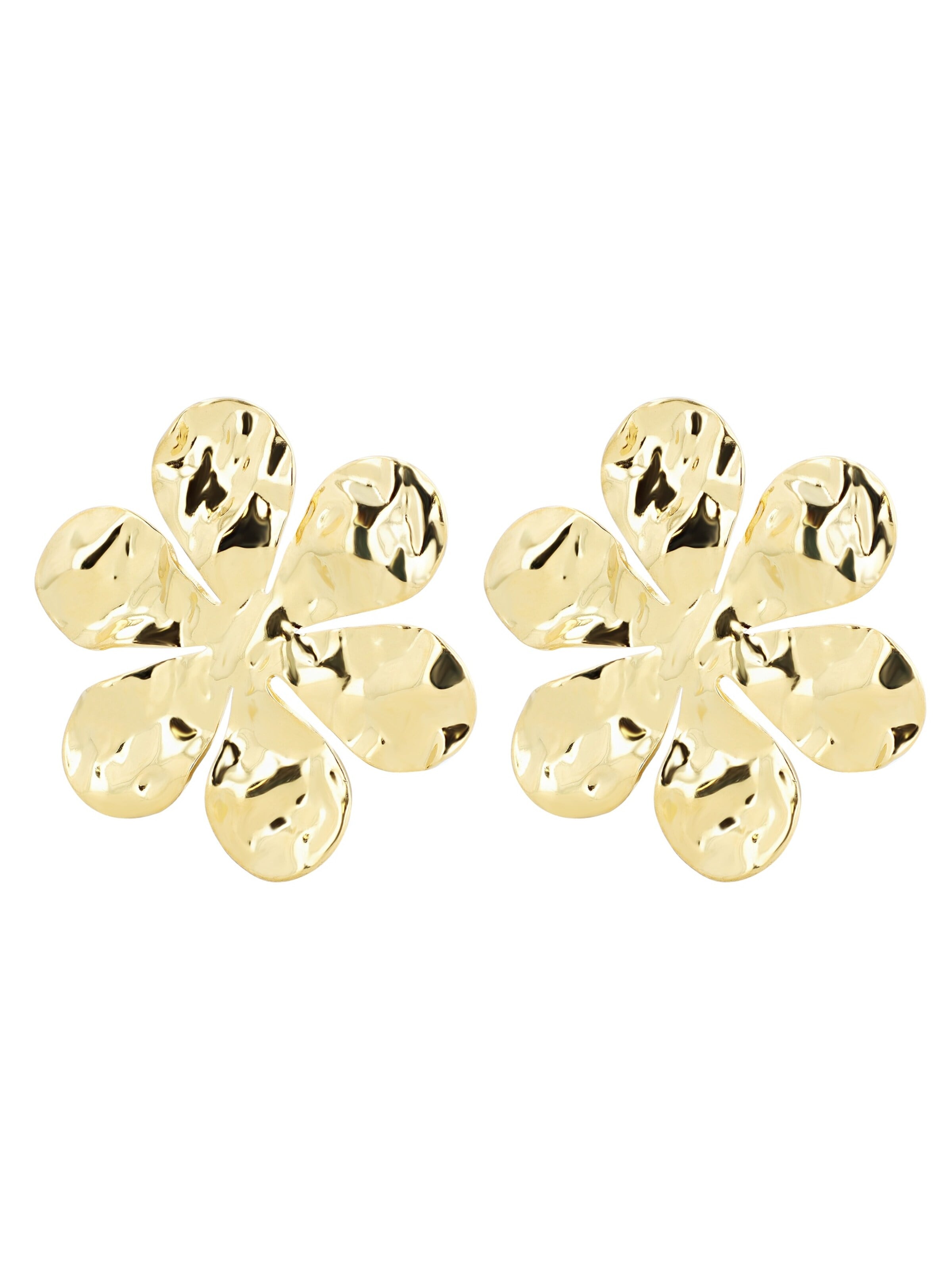 Akzent Earrings 'Valkyrie, langlebig' in Gold: front