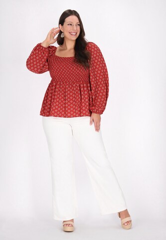 Usha Blouse in Rood