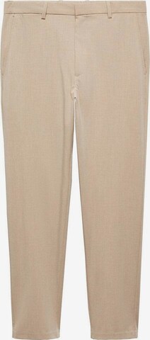 MANGO MAN Slimfit Hose 'Bologna' in Beige: predná strana