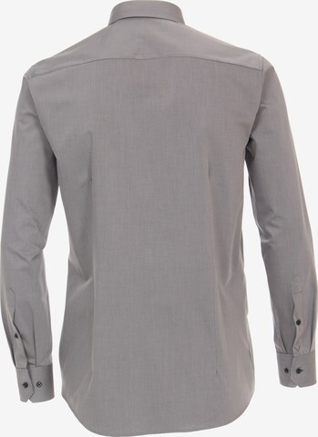 VENTI Slim fit Business Shirt in Grey