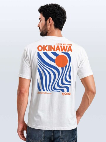 Neverless Shirt 'Okinawa'‌‌‌‌‌‌‌‌ in Weiß