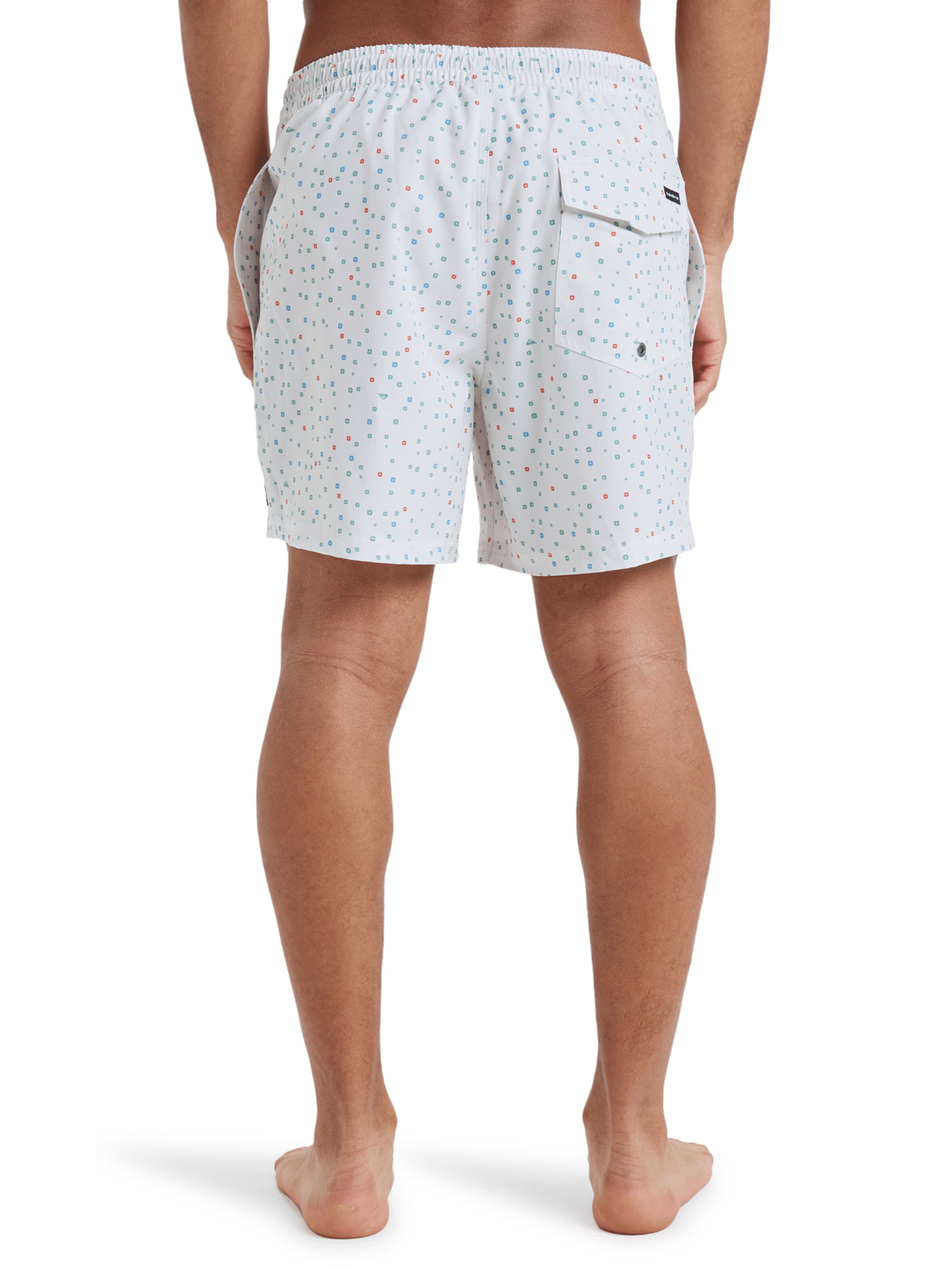 Shorts de bain 'Surfsilk Straight 16' QUIKSILVER en blanc