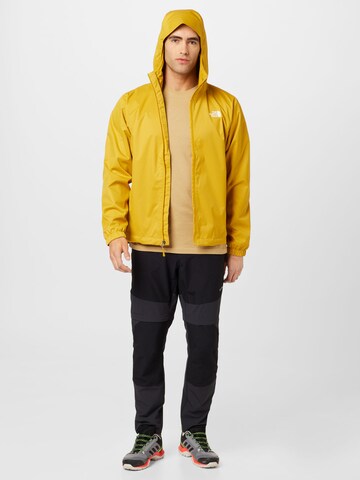 THE NORTH FACE Regular fit Outdoor jacket 'Quest' in Yellow