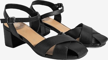 Desa Sandal 'Sandalen' in Black: front