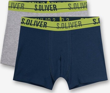 s.Oliver Underpants in Blue: front