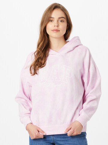 GAP Sweatshirt in Lila: predná strana