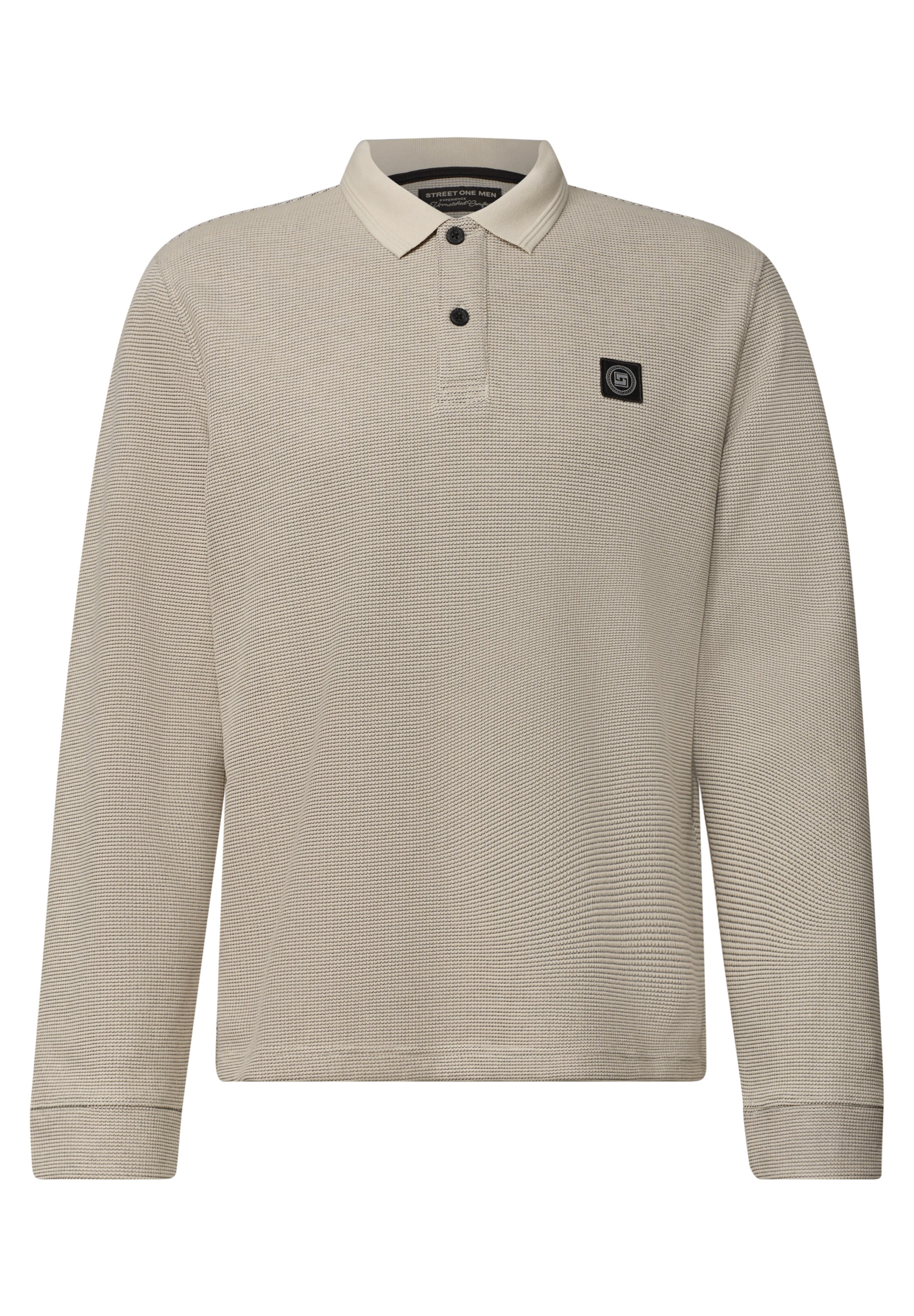Street One MEN Shirt in XXXL in beige, Produktansicht