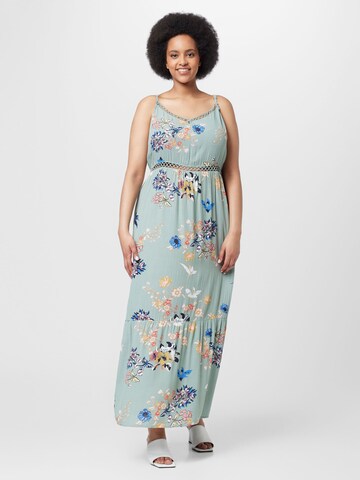 Rochie 'Cora' de la ABOUT YOU Curvy pe albastru: față