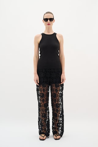 InWear Wide leg Broek 'KyotoI' in Zwart