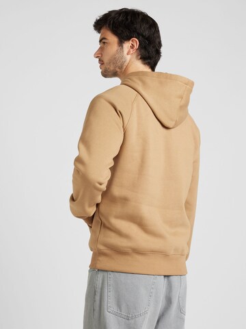 Carhartt WIP Sweatshirt 'Chase' in Braun