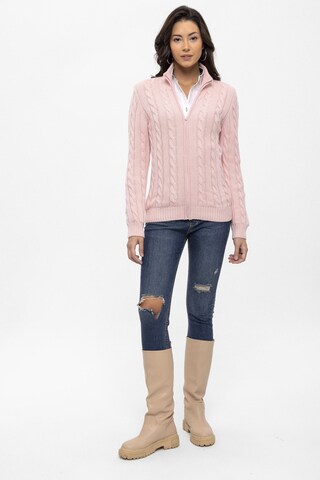 Cardigan Felix Hardy en rose