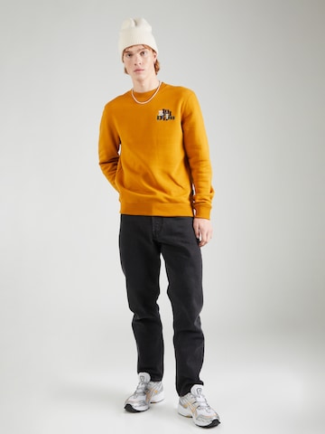 BLEND Sweatshirt in Orange