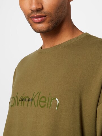 Calvin Klein Underwear Bluzka sportowa w kolorze zielony