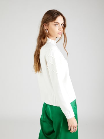 MORE & MORE Sweater in White