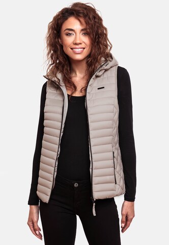 MARIKOO Vest 'Hasenpfote' in Grey