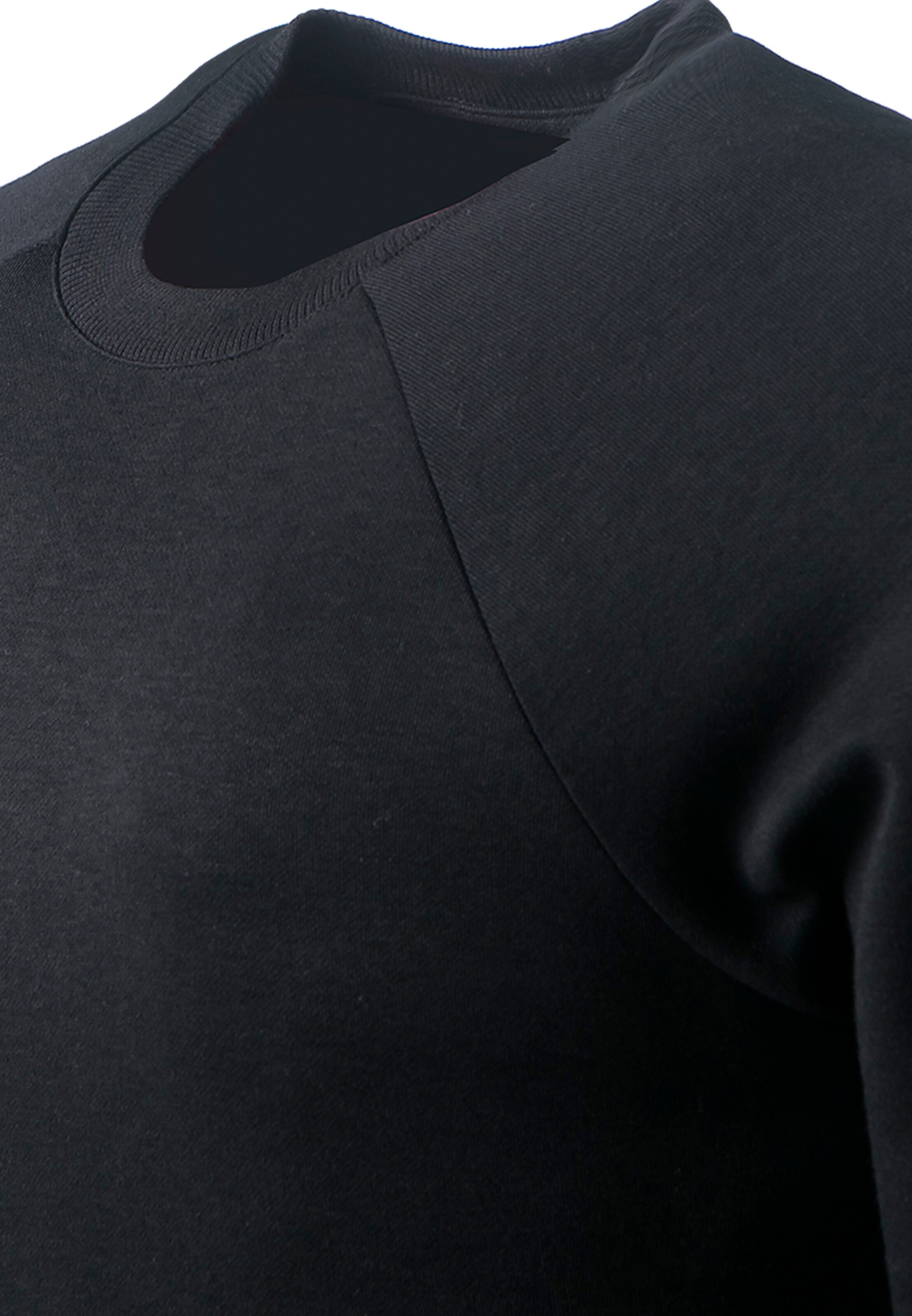 Athlecia Sportsweatshirt 'NIARY' in Schwarz