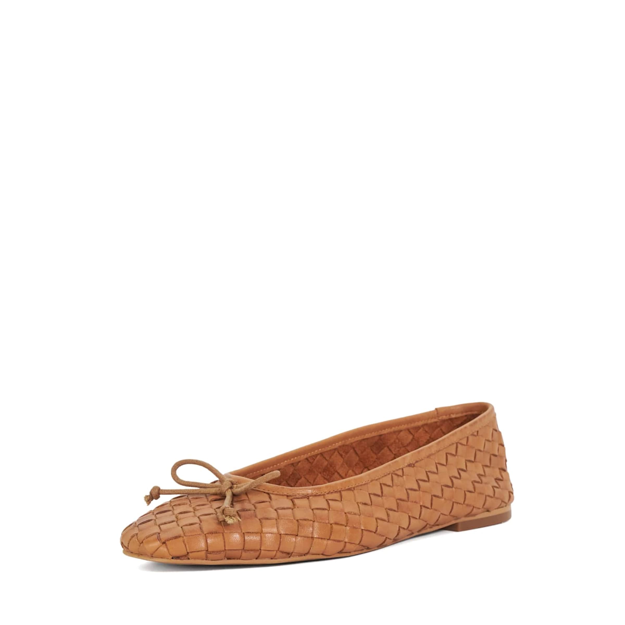 Ballerines Dune LONDON en marron : devant