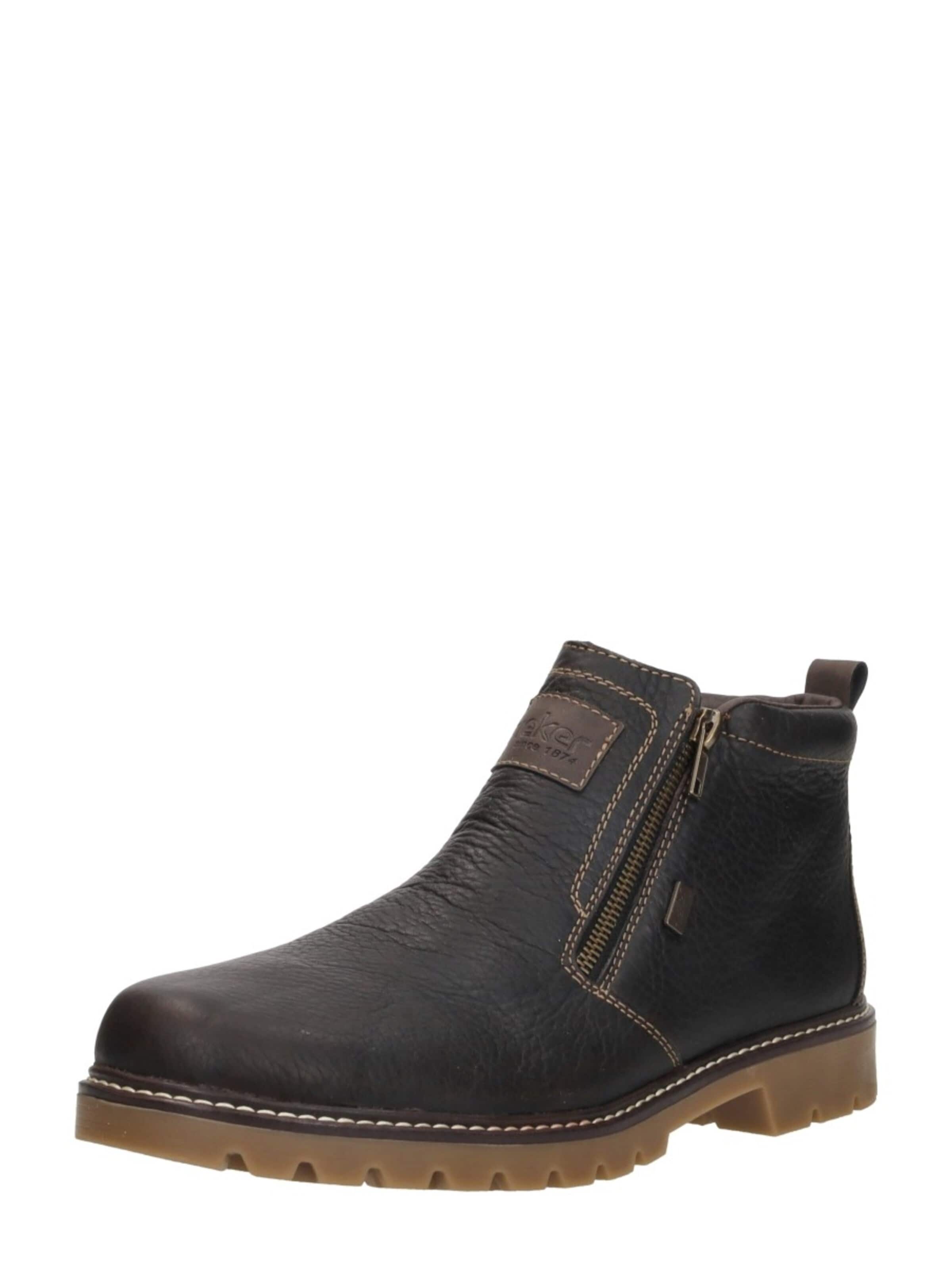 Bottes 'Enkellaarzen' Rieker en marron