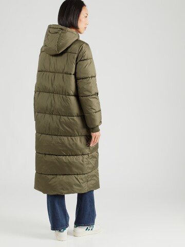PIECES Winter coat 'Maddie' in Green