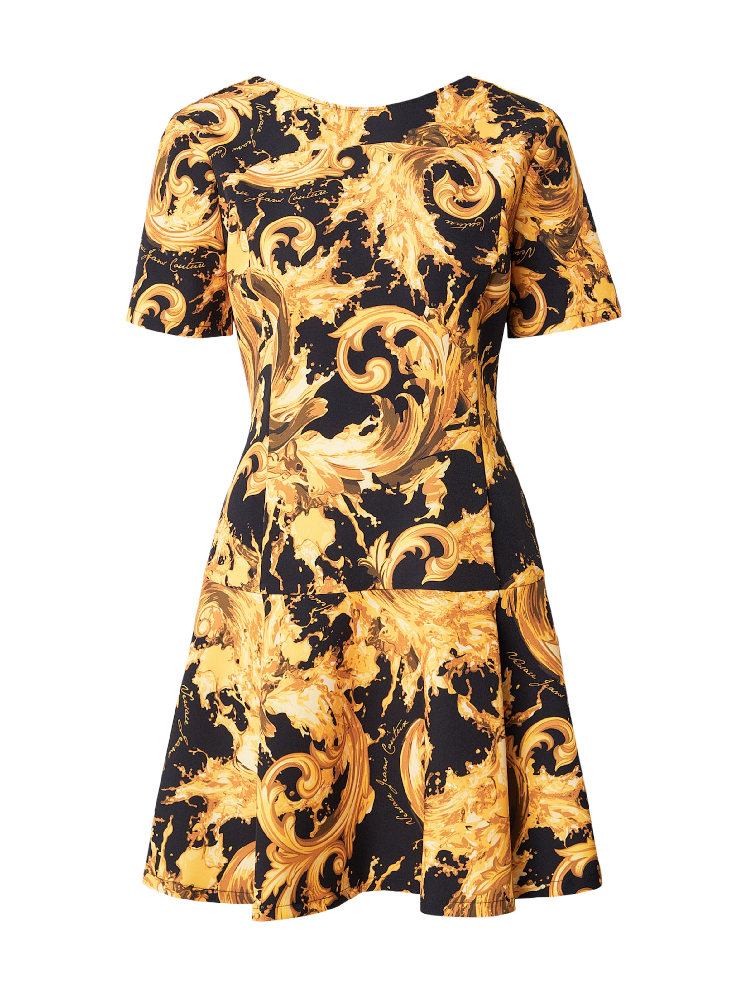 Versace Jeans Couture Φόρεμα σε μαύρο: μπροστά