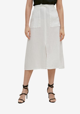 COMMA Skirt in White: front