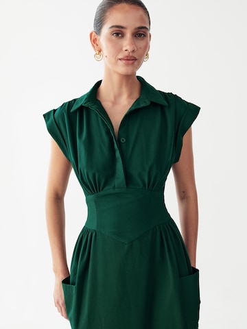 Willa - Vestido en verde