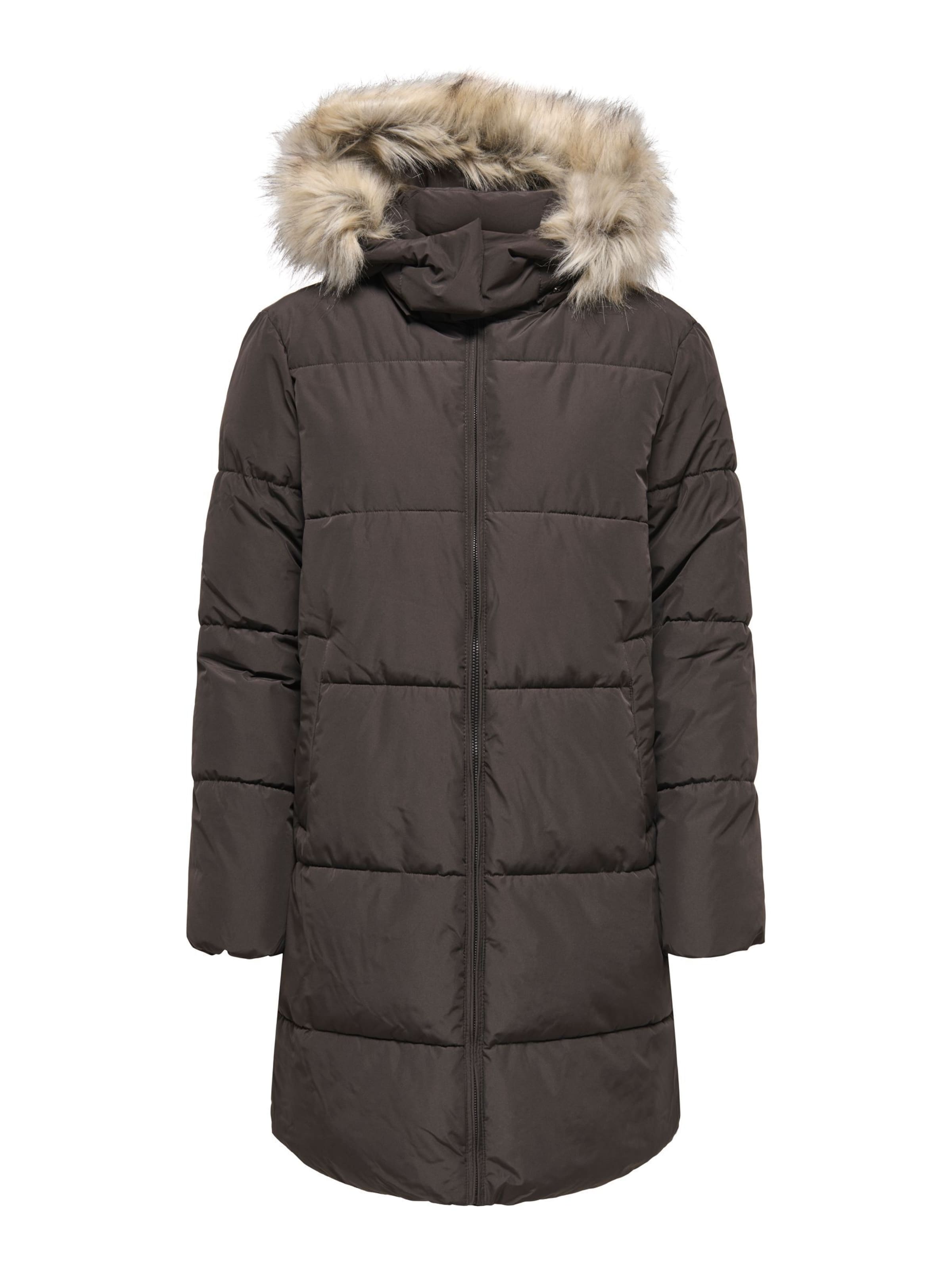 Cappotto invernale 'ONLJuta' di ONLY in marrone: frontale