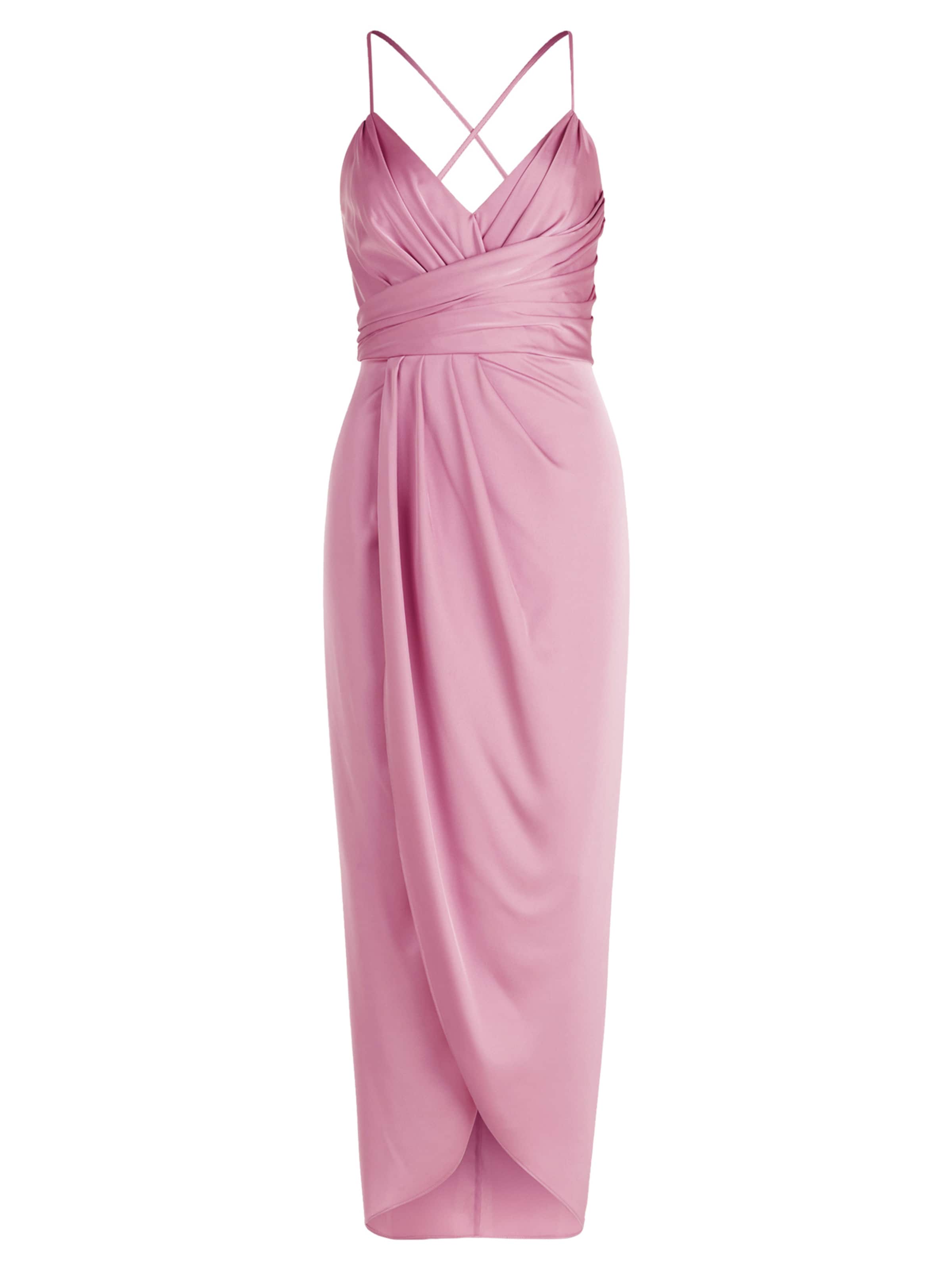 Robe de soirée Vera Mont en rose : devant