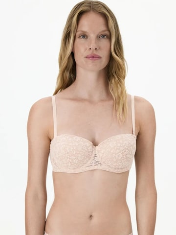 Penti - Bandeau Soutien em rosa: frente