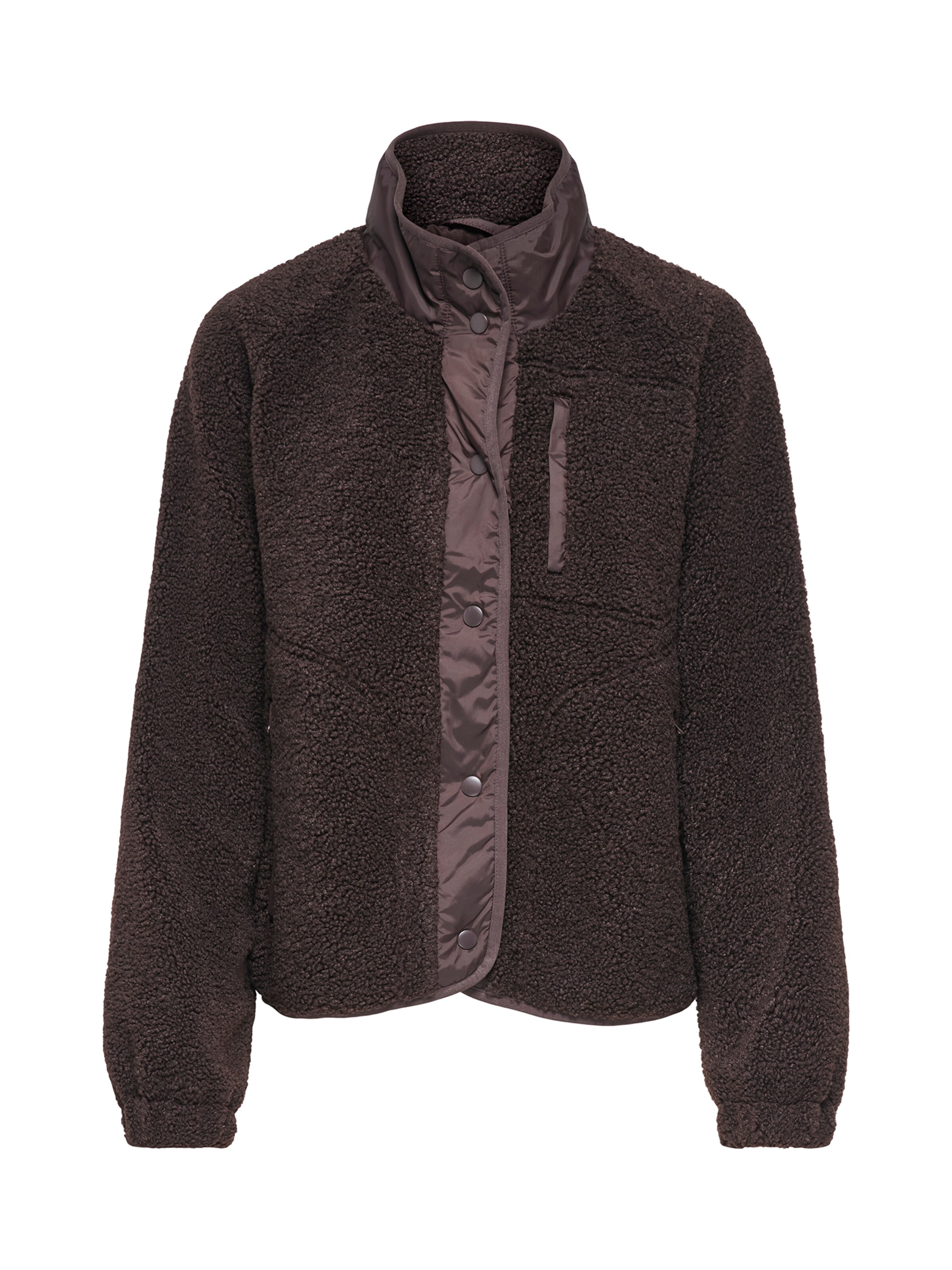 ONLY Veste mi-saison 'ONLCARMEN' en XXS en chocolat, Vue avec produit