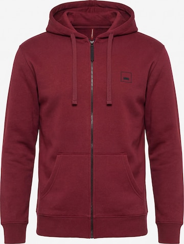 Carrera Jeans Sweatshirt in Rot: Vorderseite