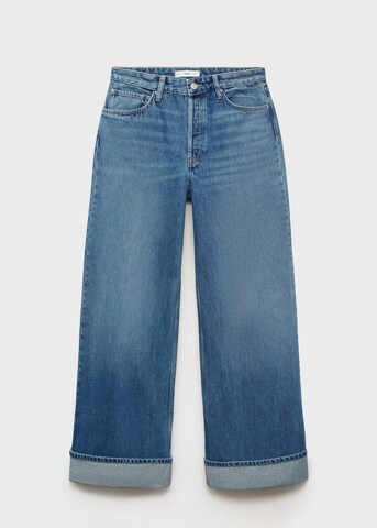 MANGO Wide leg Jeans 'Carlota' in Blue