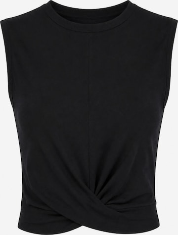 True North Top 'Damen Twist Tanktop aus Bio-Baumwolle' in Black: front