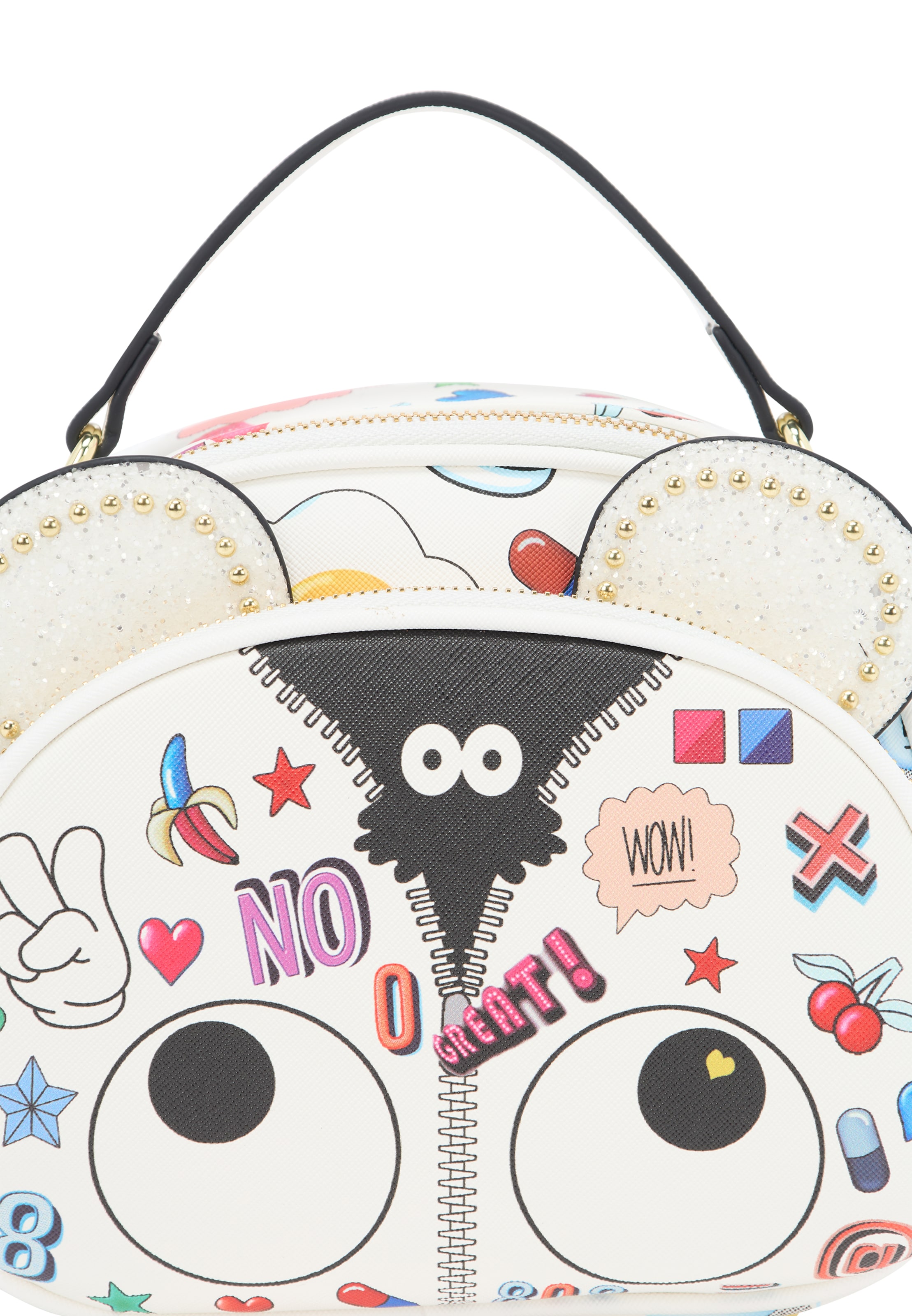 Sacs à main 'Pop Eyetheme' MYMO en blanc